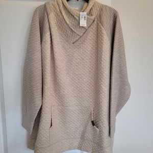 Maurices quilted sweatshirt 4X NWT